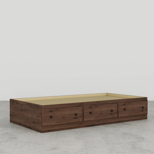 Essential Twin Mates Bed by Perdue 15763 Aspen Oak