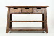 Painted Canyon Sofa Console Table by Jofran 1600-4