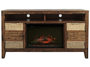 Painted Canyon Electric Fireplace Media Console by Jofran 1600-FP6034