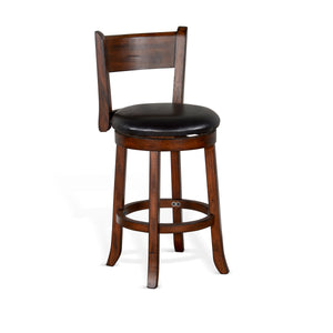 24"H Swivel Barstool by Sunny Designs 1646VM-B24