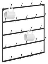 Load image into Gallery viewer, Wall Mounted Coffee Cup Rack by Ganz 168152