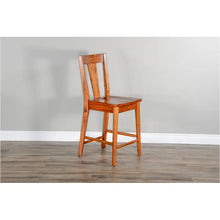 Load image into Gallery viewer, American Modern T-Back Barstool by Sunny Designs 1688CN-24