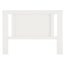Load image into Gallery viewer, Essential Q/F Panel Headboard w/ Side Styles by Perdue 17032 Rockport White