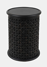 Load image into Gallery viewer, Global Archive Decker Large Drum Table by Jofran 1730-17AB Antique Black