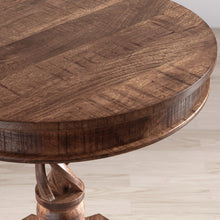 Load image into Gallery viewer, Global Archive Gwen Hand Carved Pedestal Table by Jofran 1730-58