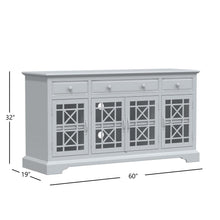 Load image into Gallery viewer, Craftsman 60&quot; Media Unit by Jofran 175-60 Antique Blue