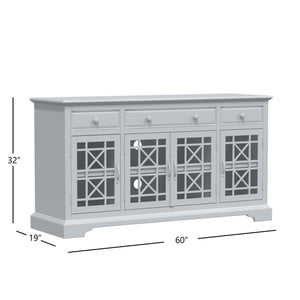 Craftsman 60" Media Unit by Jofran 175-60 Antique Blue