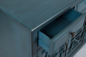 Craftsman 60" Media Unit by Jofran 175-60 Antique Blue