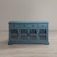 Load image into Gallery viewer, Craftsman 60&quot; Media Unit by Jofran 175-60 Antique Blue