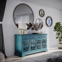 Load image into Gallery viewer, Craftsman 60&quot; Media Unit by Jofran 175-60 Antique Blue
