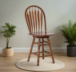 24" Colonial Windsor Bowback Barstool by Tennessee Enterprises 5525 BW
