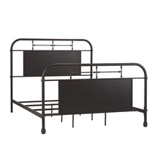 Load image into Gallery viewer, Vintage Series King Metal Bed by Liberty Furniture 179-BR15HFR-B Black