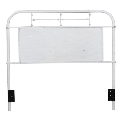 Vintage Series Full Metal Headboard by Liberty Furniture 179-BR17H-AW Antique White