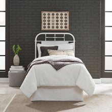 Load image into Gallery viewer, Vintage Series Full Metal Headboard by Liberty Furniture 179-BR17H-AW Antique White