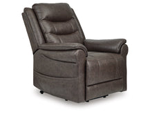 Load image into Gallery viewer, Oatman Power Lift Recliner by Ashley Furniture 1800412 Umber