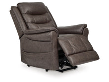 Load image into Gallery viewer, Oatman Power Lift Recliner by Ashley Furniture 1800412 Umber
