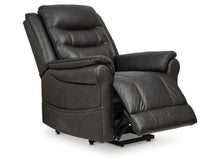 Load image into Gallery viewer, Oatman Power Lift Recliner by Ashley Furniture 1800512 Carbon