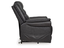 Load image into Gallery viewer, Oatman Power Lift Recliner by Ashley Furniture 1800512 Carbon