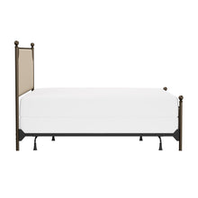 Load image into Gallery viewer, McArthur Upholstered King Bed w/Frame by HH2 Home 1826BKR Bronze/Stone