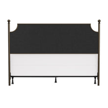 Load image into Gallery viewer, McArthur Upholstered King Bed w/Frame by HH2 Home 1826BKR Bronze/Stone