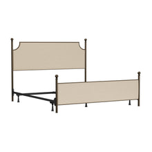 Load image into Gallery viewer, McArthur Upholstered King Bed w/Frame by HH2 Home 1826BKR Bronze/Stone