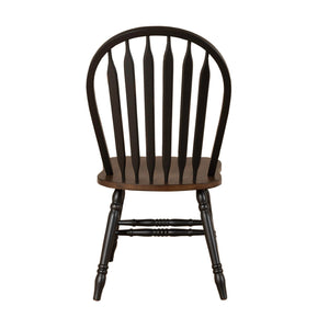 Carolina Crossing Windsor Side Chair by Liberty Furniture 186B-C1000S Black