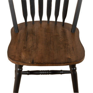 Carolina Crossing Windsor Side Chair by Liberty Furniture 186B-C1000S Black