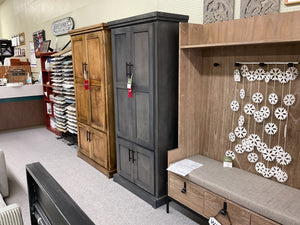 Poplar Gala Double Door Pantry by American Heartland 80791GS