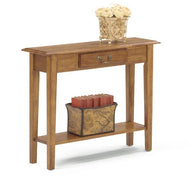 Solid Wood Sofa Console by Null Furniture 1900-09O Oak