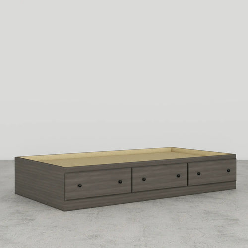 Essential Twin Mates Bed by Perdue 19763 Storm Grey