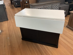 Poplar Gala Two-Tone Kitchen Island with Flip-Up Birch Top by American Heartland TT80119