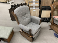 Swanback Maple Mini Glider by D&E Workshop 071, Almond Stain, R1-104 Hudson