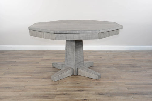 Alpine Game & Dining Table by Sunny Designs 1033AG-B 1033AG-T Alpine Grey