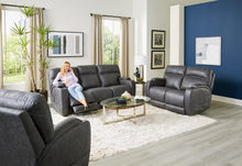 Load image into Gallery viewer, Jaguar Double Reclining Power Sofa by HomeStretch 200-37-62 Graphite