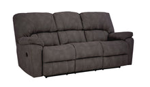 Load image into Gallery viewer, Rhino Reclining Sofa by HomeStretch 204-30-21 Omnipotent Pewter