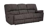 Rhino Reclining Sofa by HomeStretch 204-30-21 Omnipotent Pewter