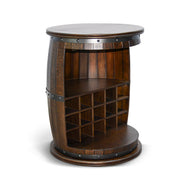Swivel Wine Bar by Sunny Designs 2096TL Tobacco Leaf Discontinued
