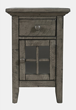 Load image into Gallery viewer, Rustic Shores Power Chairside Table by Jofran 2130-22 Stone