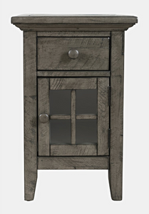 Rustic Shores Power Chairside Table by Jofran 2130-22 Stone