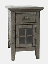 Load image into Gallery viewer, Rustic Shores Power Chairside Table by Jofran 2130-22 Stone