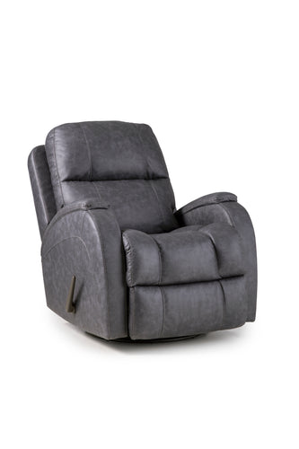 Zena Swivel Glider Recliner by HomeStretch 214-93-62 Graphite