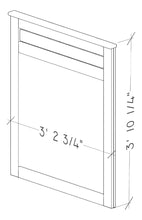 Load image into Gallery viewer, Riverbend Dresser Mirror by Perdue 22020 Weather Grey Ash