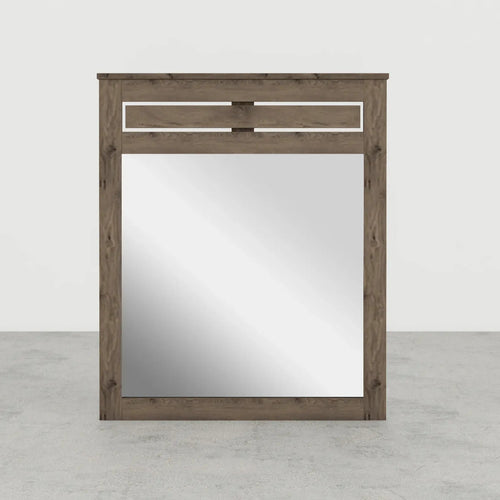 Riverbend Dresser Mirror by Perdue 22020 Weather Grey Ash