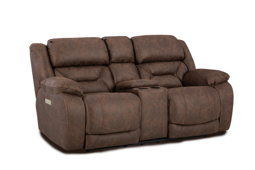 Skywalker Zero Gravity Power Loveseat by HomeStretch 223-26-21 Walnut