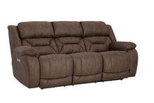 Load image into Gallery viewer, Skywalker Double Reclining &quot;Zero Gravity&quot; Power Sofa by HomeStretch 223-36-21 Walnut