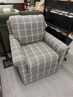Ferndale Swivel Gliding Chair by La-Z-Boy Furniture 225-408 J187973 Pebble Discontinued fabric