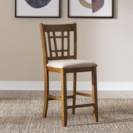 Santa Rosa 24 Inch Lattice Back Counter Chair by Liberty Furniture 227-B920124