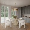 Bonn Dining Table by Jofran 2271-BONN50B WSH, 2271-BONN50T WSH
