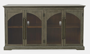Archdale Gothic Arch 4 Door Accent Cabinet by Jofran 2294-65 Grey