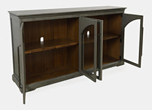 Load image into Gallery viewer, Archdale Gothic Arch 4 Door Accent Cabinet by Jofran 2294-65 Grey